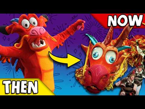 Evolution of Mulan's MUSHU in Disney Parks - DIStory Dan Ep. 89 (Happy Lunar New Year!)