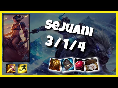 Sejuani vs Taliyah BR Challenger JUNGLE (3/1/4) - v11.2
