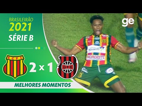 Gols e lances de Sampaio Corrêa x Brasil de Pelotas