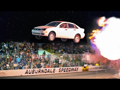 150ft Car Launch + FULL CONTACT Racing at Tour of Destruction! | (1320Experiences | Ep.4)