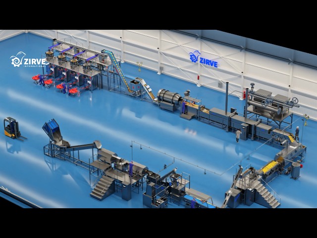 zirve extrusion | Natural Potato Chips Production Line PC 600