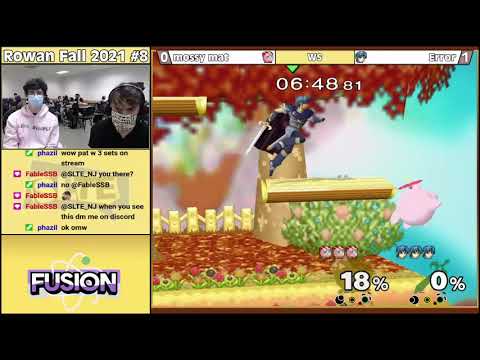 Rowan Fall 2021 #8: mossy mat (Puff) Vs. Error (Marth) - WS