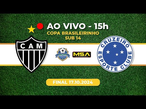 COPA BRASILEIRINHO - FINAL - SUB-14 - ATLETICO  X CRUZEIRO - 15hs