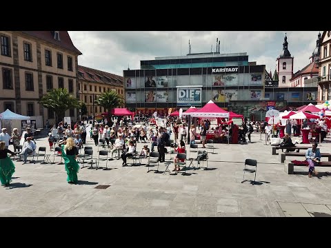 75 Jahre Fulda - Aktiontag auf dem Universitätsplatz