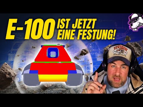 Small buffs - big impact: E-100 is now a true fortress! [WoT - German - DE]