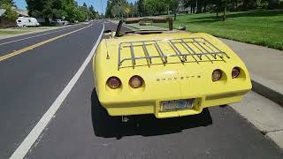 1974 Chevrolet Corvette Convertible 454 4-Speed Walk Around