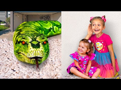 Ultimate Hide & Seek Adventure - Fun with Maya and Mia!