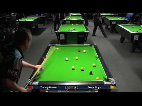 2020 Senior Tour 1 - Last 16 - Tommy Donlon v Steve Singh