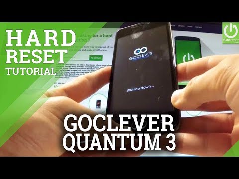 How to Hard Reset GOCLEVER Quantum 3 by using the Recovery Mode