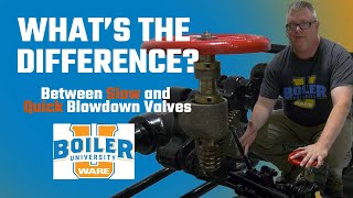 Differences Between Slow and Quick Blowdown Valves - Weekly Boiler Tips Flashback