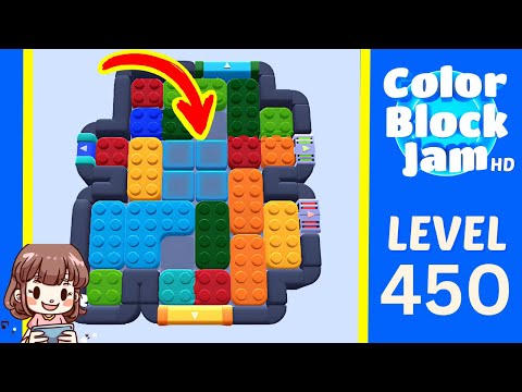 Color Block Jam Level 450 Guide