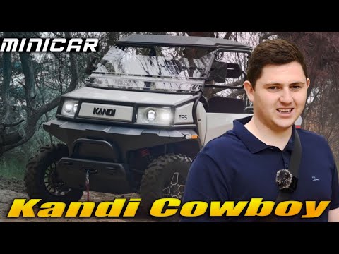 Електричний багі MINICAR Kandi Cowboy 4WD Li-ion - фото 2 - id-p2019268317