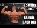 8.5 WEEKS OUT Back Training - Exercises to GROW Your Back