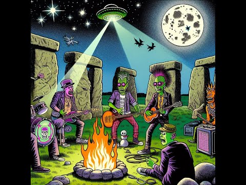 The Hex Pistols - End UAP Secrecy (Lyrics Video) (Collaboration with AI)