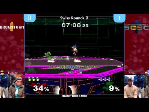 SMSHA02: Melee Swiss Rounds 3 - Eugene vs Rival