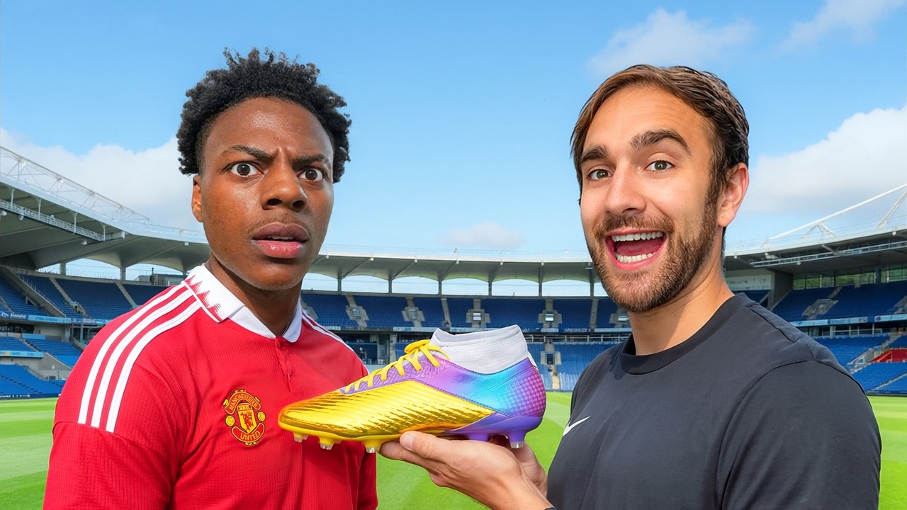 FutCrunch - I Surprised iShowSpeed with Custom Shoes