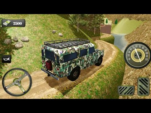 US Offroad Army Truck Driver 2021 - Android Gameplay