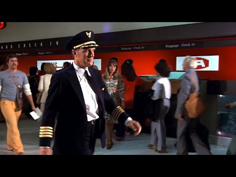 AIRPLANE! - CAPTAIN REX KRAMER HANDLES AIRPORT SOLICITORS