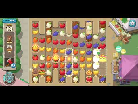 We Bare Bears Match3 Repairs Level 1194 - No Boosters