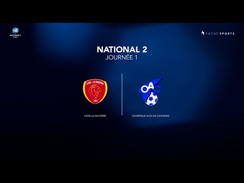 National 2 J1 | Lyon - La Duchère - Olympique d'Alès en Cévennes (3-0)