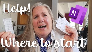 Where and how to start using OneNote: Clearing mental clutter