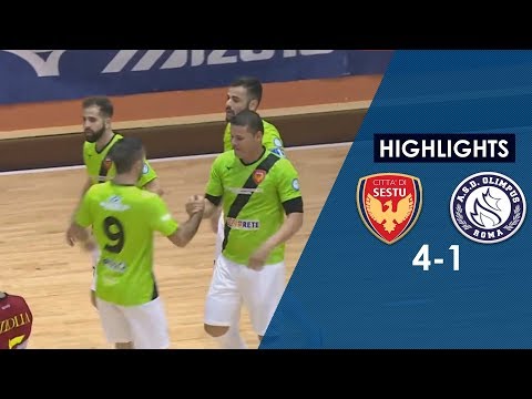 Futsal 2° turno Coppa Italia A2M – Città di Sestu – Olimpus Roma 4-1 (Highlights)