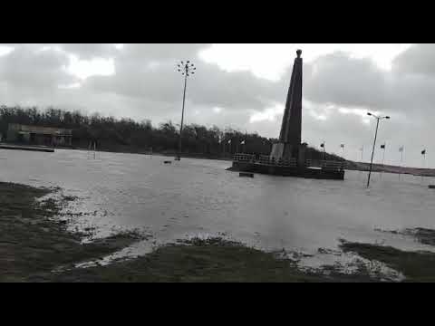 paradeep beach during rainy season