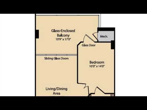 Take a Tour of Our Harrison (1B) Floor Plan