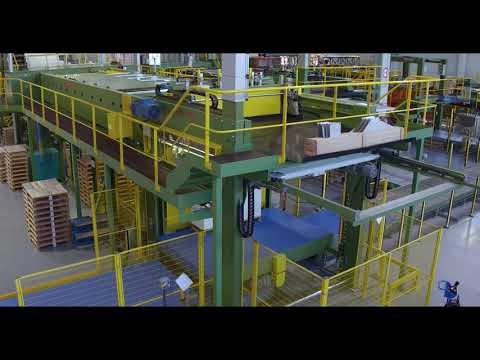 AUTOMATIC PAPER SHEETING MACHINE & PALLETIZING LINE