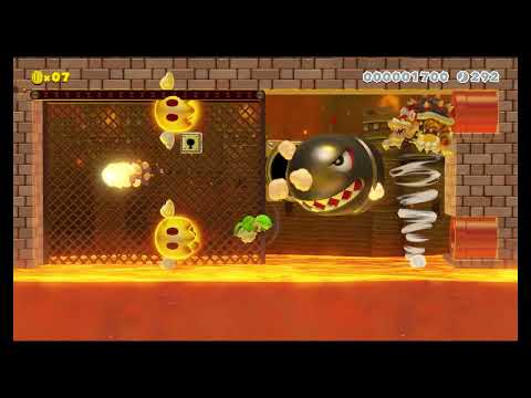 Super Mario Maker 2 Level Showcase: Meowser’s Big Battle (Boss)