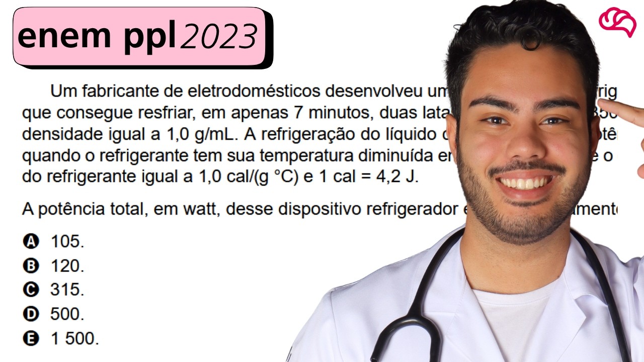Resolução em Vídeo — Questão 102 ENEM 2023 PPL