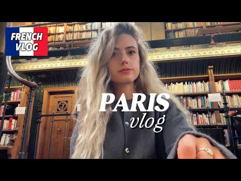 Cozy autumn days in Paris 🇫🇷 | French Vlog with subtitles – Cafés, day trips & city life