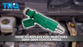 How to Replace Fuel Injectors 2004-2009 Toyota Prius