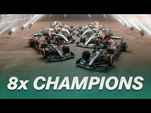 8 x F1 constructor championship