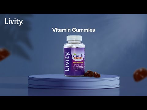 Livity multivitamin gummies, pack of 30