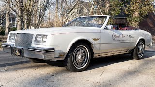 Video Thumbnail for 1984 Buick Riviera Convertible