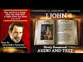 62 |  Book of 1 John | Read by  Alexander Scourby | AUDIO and TEXT | FREE on YouTube | GOD IS LOVE!