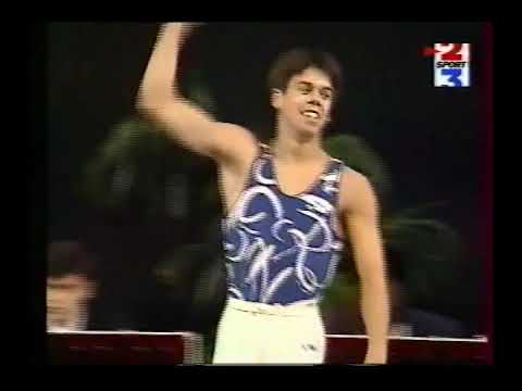 Alan VILLAFUERTE (NED) trampoline - 1997 Europeans Eindhoven