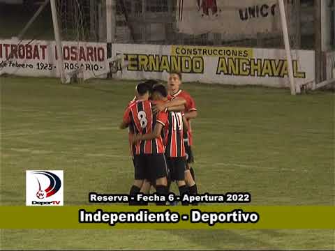 Div. Reserva: Independiente 2-1 Deportivo / Fecha 6 (Apertura) / - Liga Interprovincial - 25/03/22