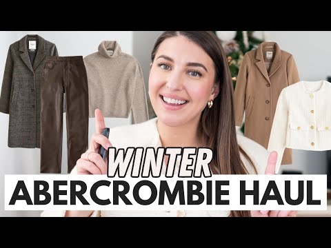 *NOVO* Abercrombie Winter Try On Haul + 25% OFF em casacos