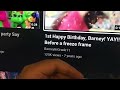 Kako Watches The 1st Happy Birthday Barney Yay Before A Freeze Frame