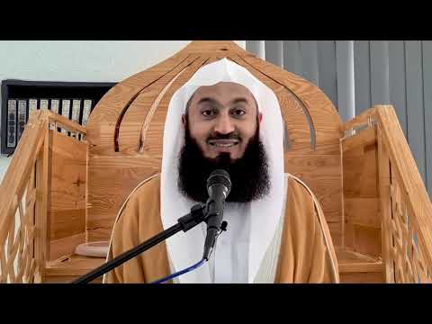 Trust in ALLAH during trying times-Mufti Menk