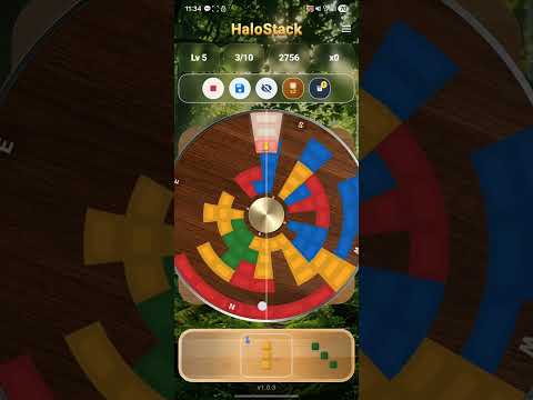 HaloStack: Circular Block Game