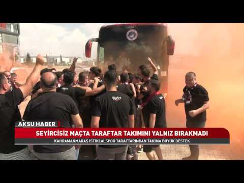Seyircisiz Maça Rağmen Taraftar Stadyumu Doldurdu! İstiklalspor’a Tam Destek