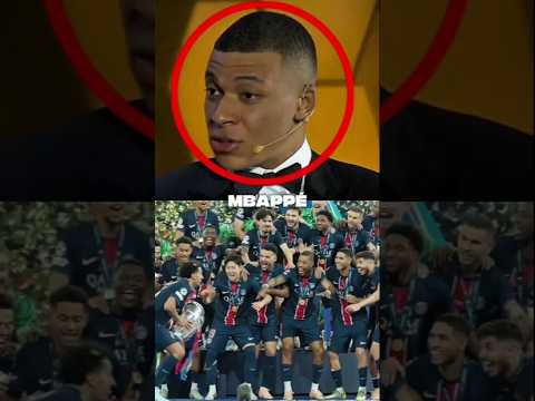 Mbappé choque tout le monde : il explique pourquoi il n’a pas soutenu le PSG en finale… 😨💔