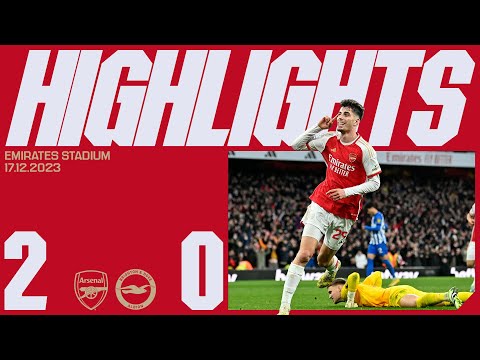 KAI HAVERTZ SCORES AGAIN! | Arsenal vs Brighton & HA (2-0) | Premier League Highlights