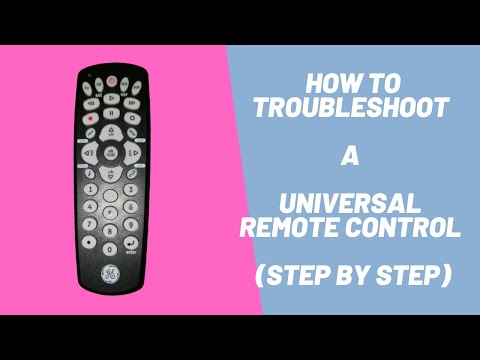How to troubleshoot a universal remote control (Step by Step)