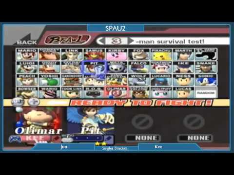 SPAU2: Juushichi (Mario/Pit) vs. Kee (Olimar)
