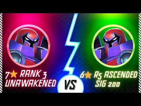 Onslaught 7 Star Rank 3 & 6 Star R5 Ascended Sig 200 DOT TICKS Test | MCOC