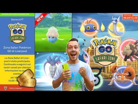 PARTECIPERÒ AL SAFARI ZONE + NUOVI POKEMON - Pokémon GO ITA